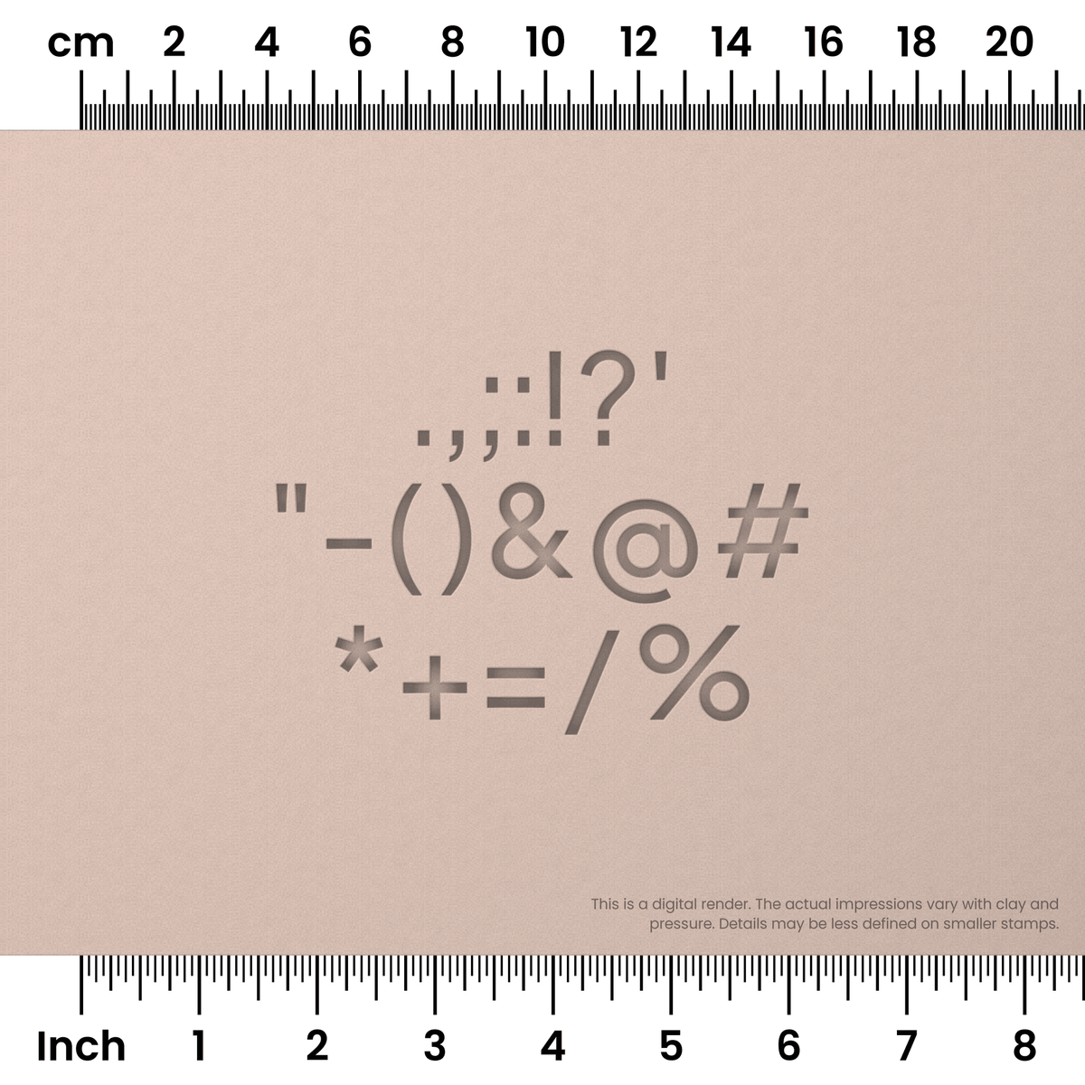 Plus Jakarta Sans | Symbol Stamp Sets - Ceramind® Tools