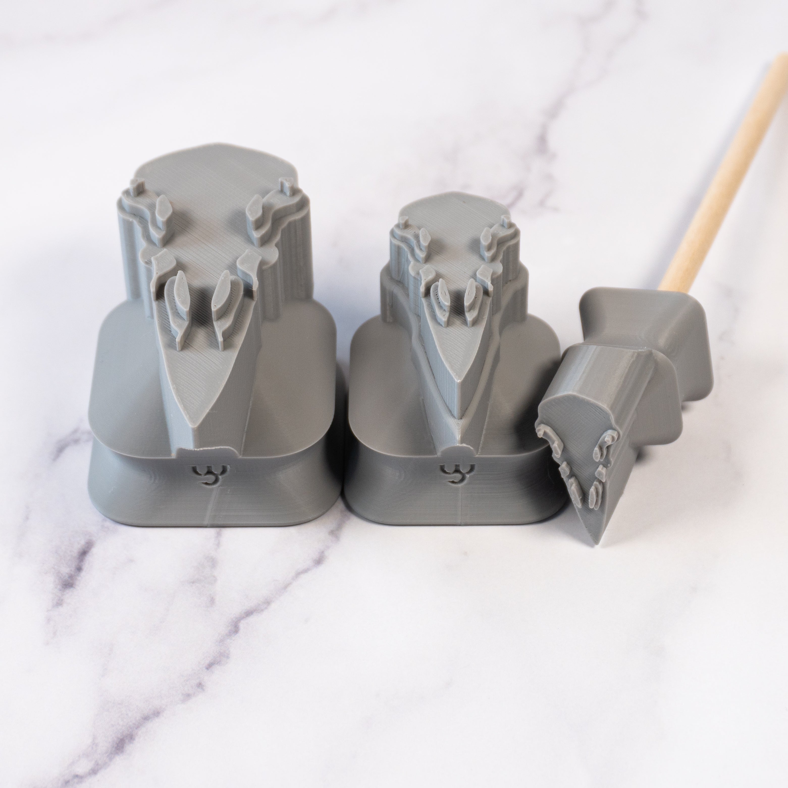 Raven Skull Stamps - Ceramind® Tools