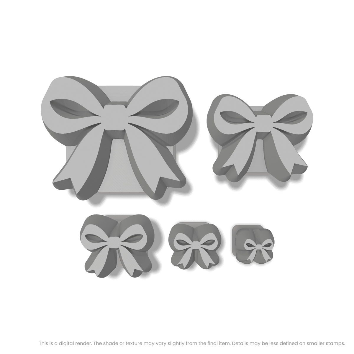 Ribbon Bow Stamps - Ceramind® Tools
