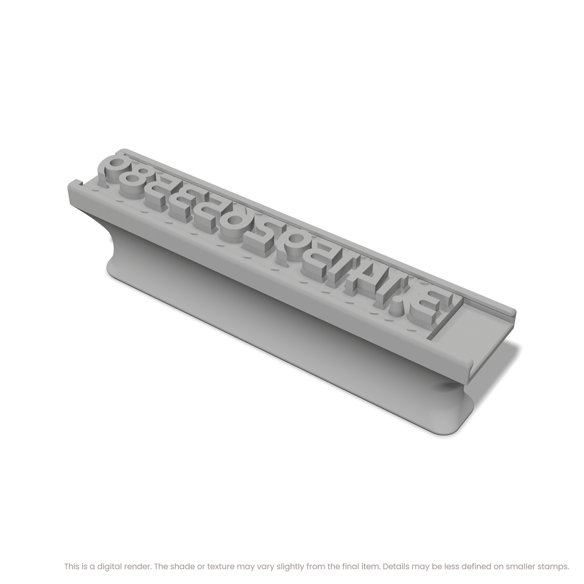 Righteous | Font Rail Stamp Sets | Letters, Numbers, and Symbols - Ceramind® Tools