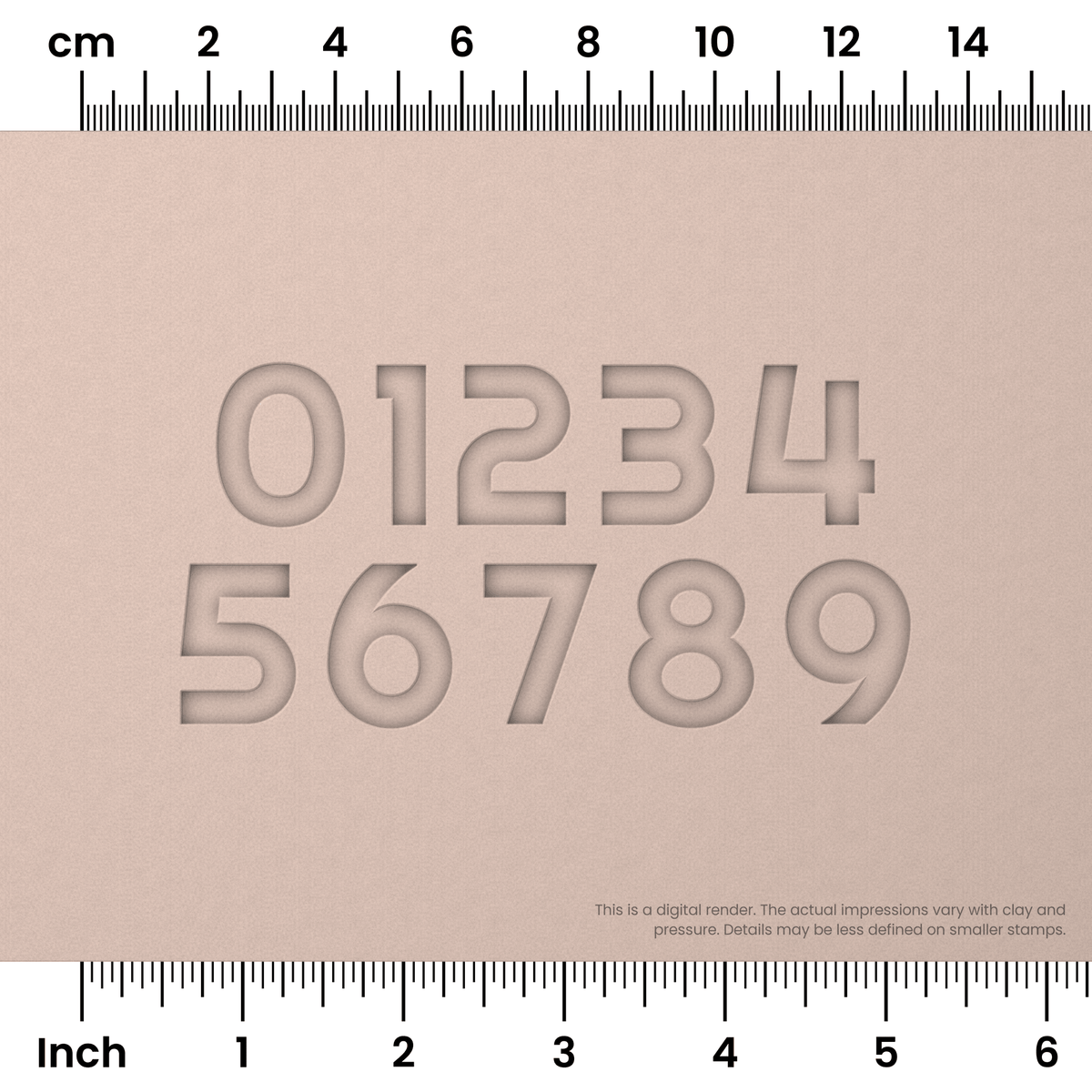 Righteous | Number Stamp Sets - Ceramind® Tools