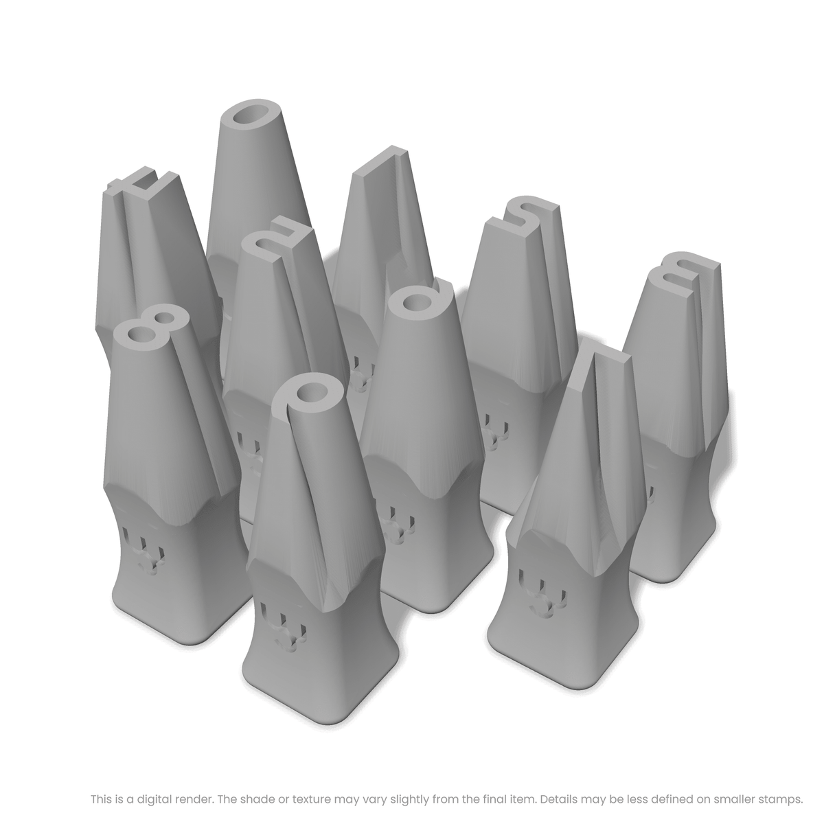 Righteous | Number Stamp Sets - Ceramind® Tools