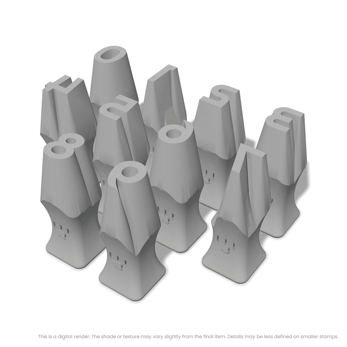 Righteous | Number Stamp Sets - Ceramind® Tools