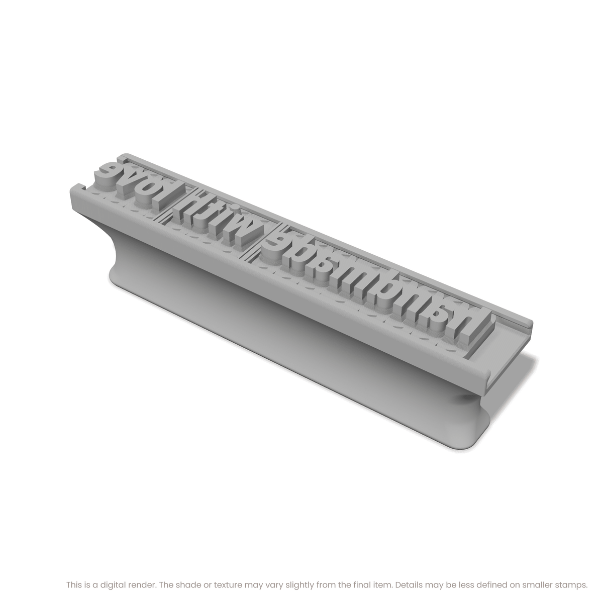 Roboto Condensed | Font Rail Stamp Sets | Letters, Numbers, and Symbols - Ceramind® Tools