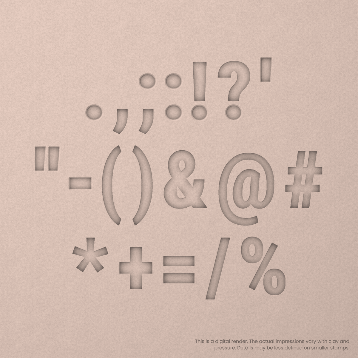 Roboto Condensed | Font Rail Stamp Sets | Letters, Numbers, and Symbols - Ceramind® Tools