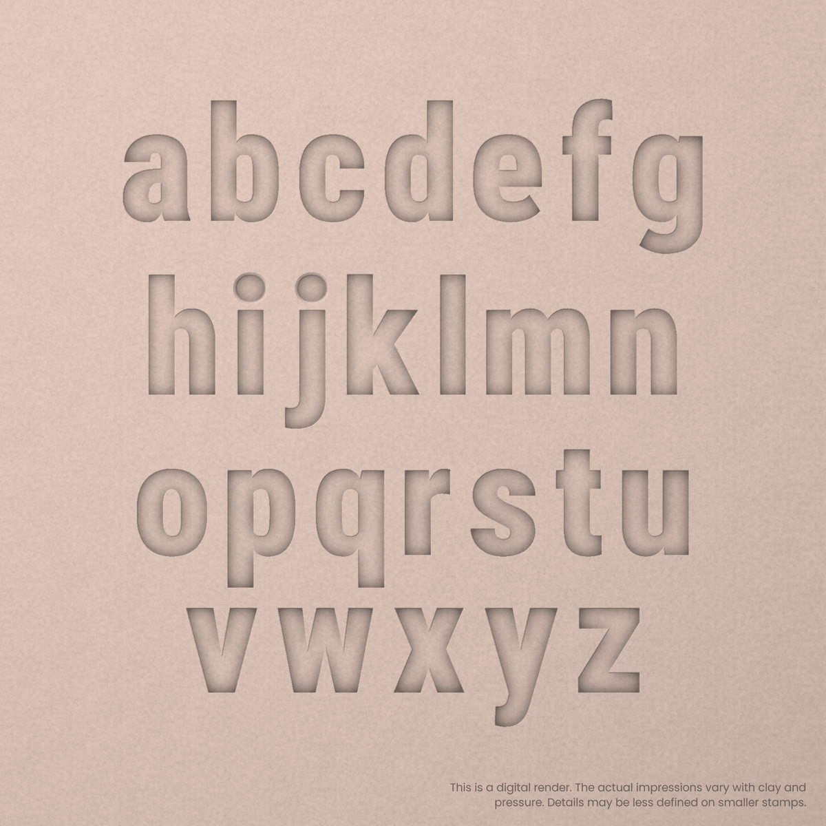 Roboto Condensed | Font Rail Stamp Sets | Letters, Numbers, and Symbols - Ceramind® Tools