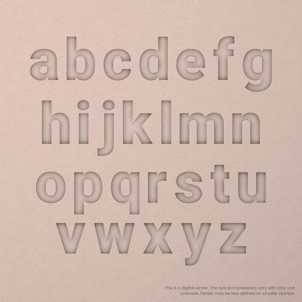 Roboto | Font Rail Stamp Sets | Letters, Numbers, and Symbols - Ceramind® Tools