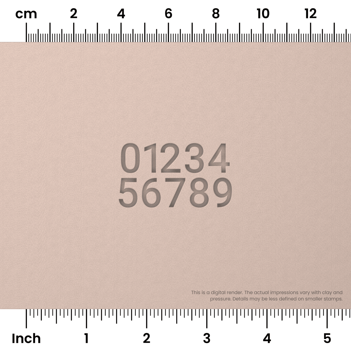 Roboto | Number Stamp Sets - Ceramind® Tools