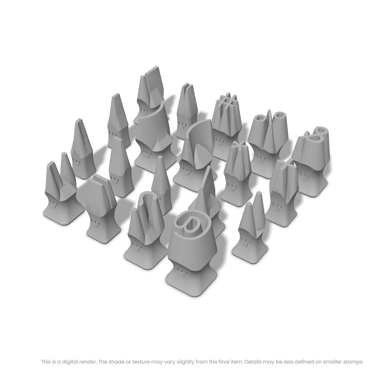 Roboto | Symbol Stamp Sets - Ceramind® Tools