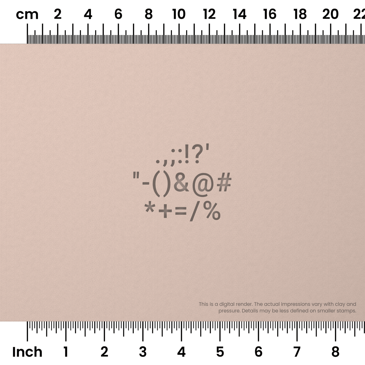 Roboto | Symbol Stamp Sets - Ceramind® Tools