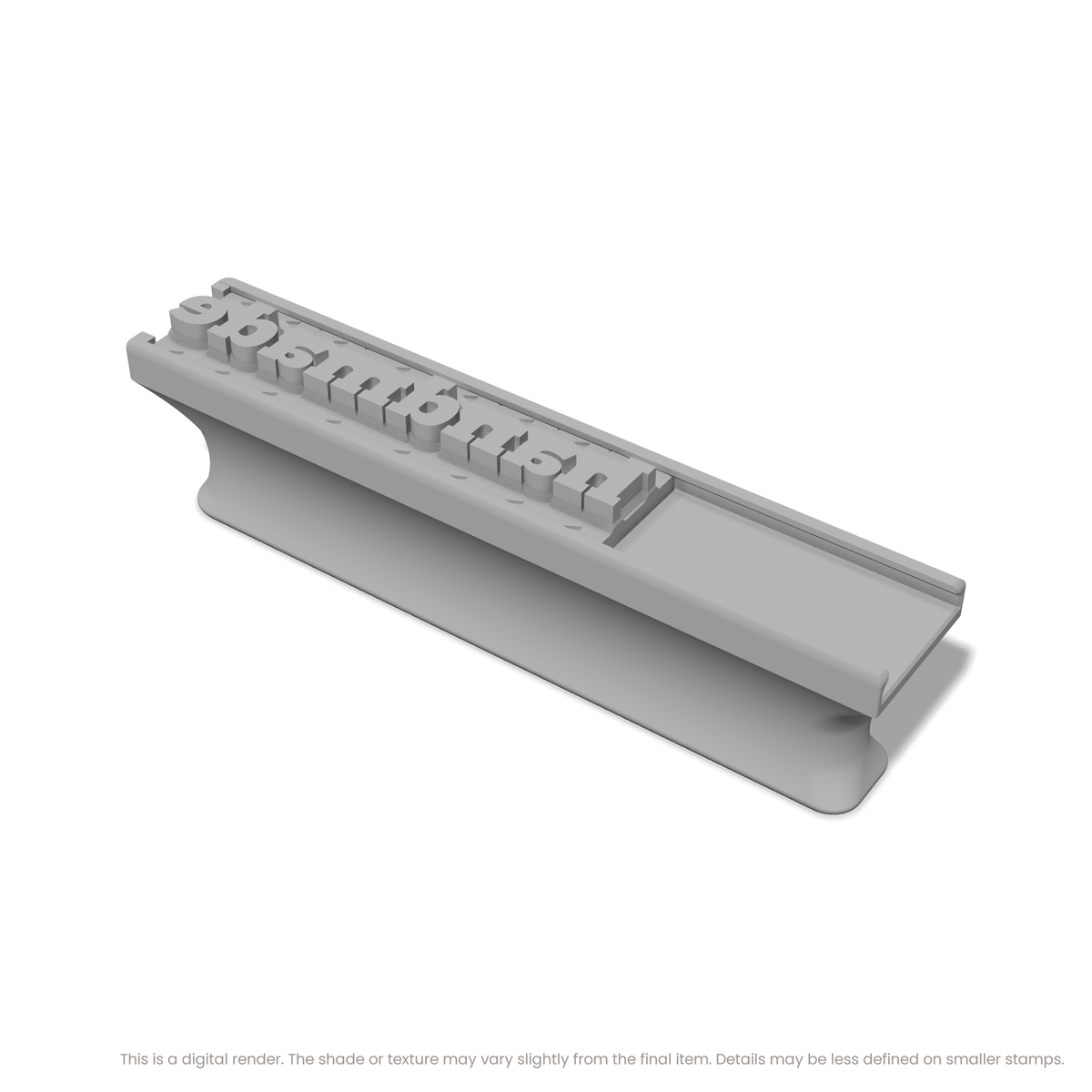 Rokkitt | Font Rail Stamp Sets | Letters, Numbers, and Symbols - Ceramind® Tools