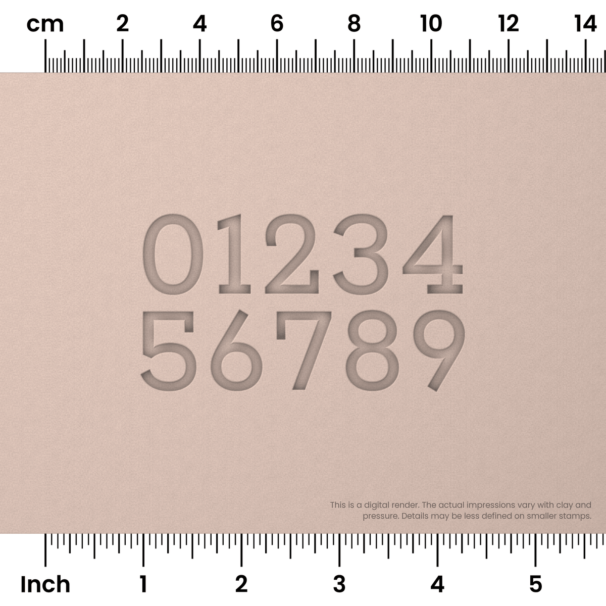 Rokkitt | Number Stamp Sets - Ceramind® Tools