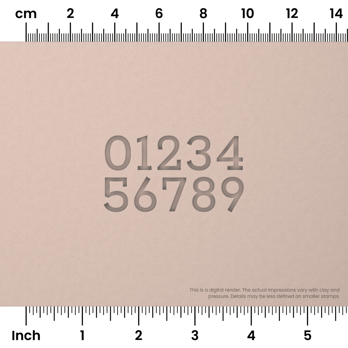 Rokkitt | Number Stamp Sets - Ceramind® Tools