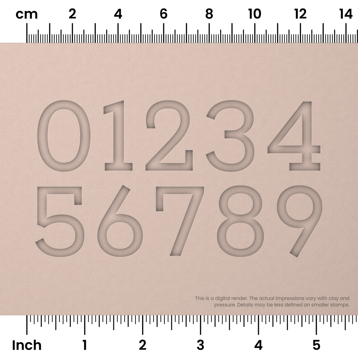 Rokkitt | Number Stamp Sets - Ceramind® Tools