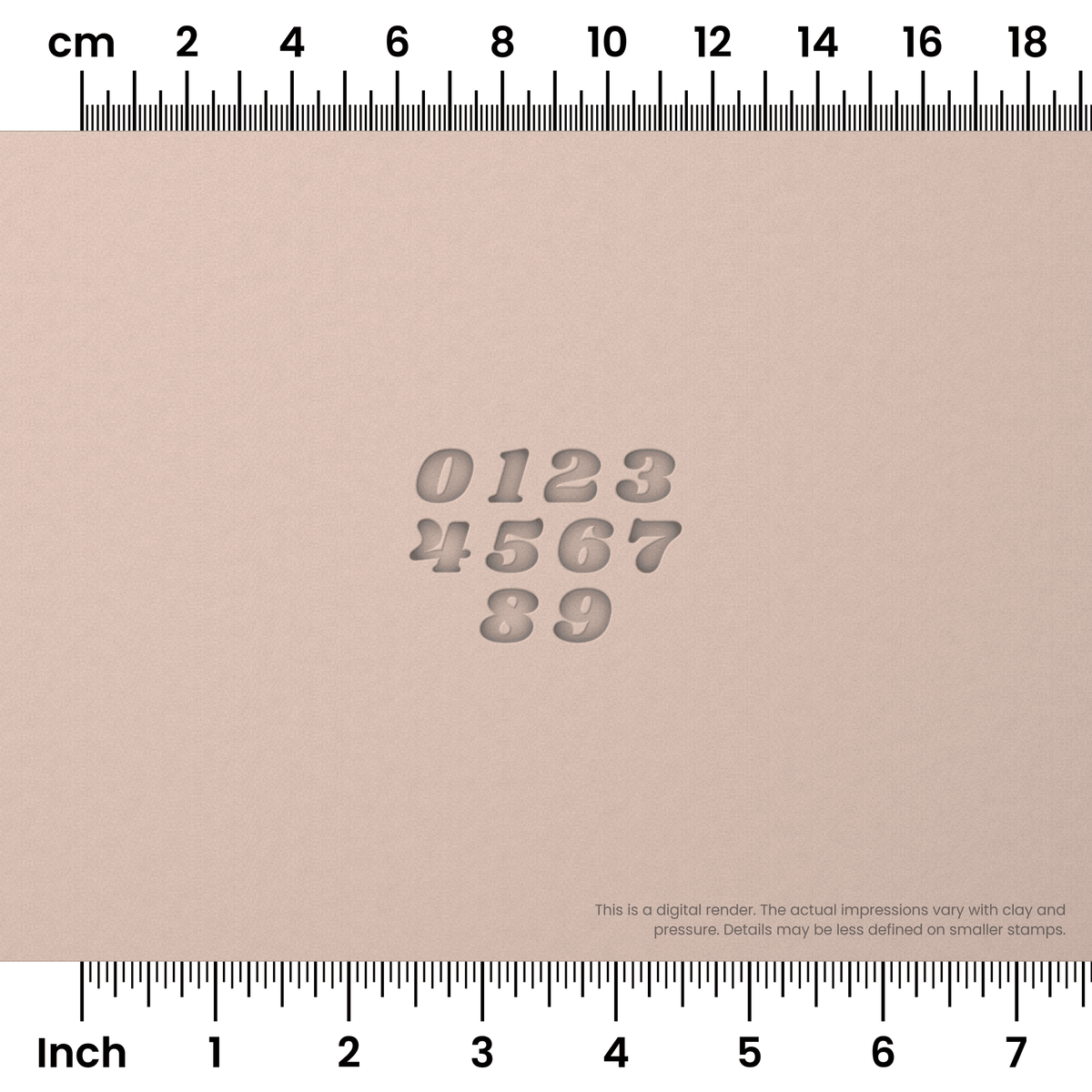 Shrikhand | Number Stamp Sets - Ceramind® Tools