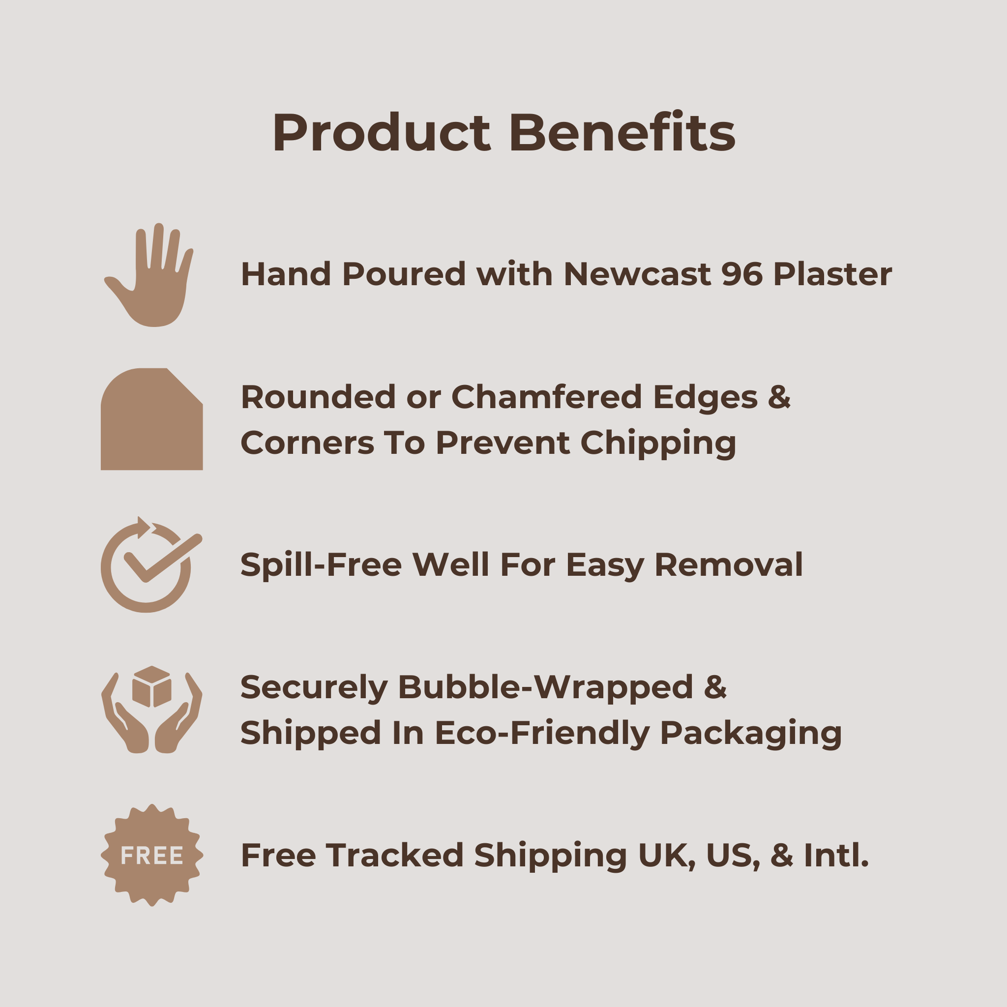 Small Egg | Slip Casting Mold | 40mm Diameter, 56mm High - Ceramind® Tools