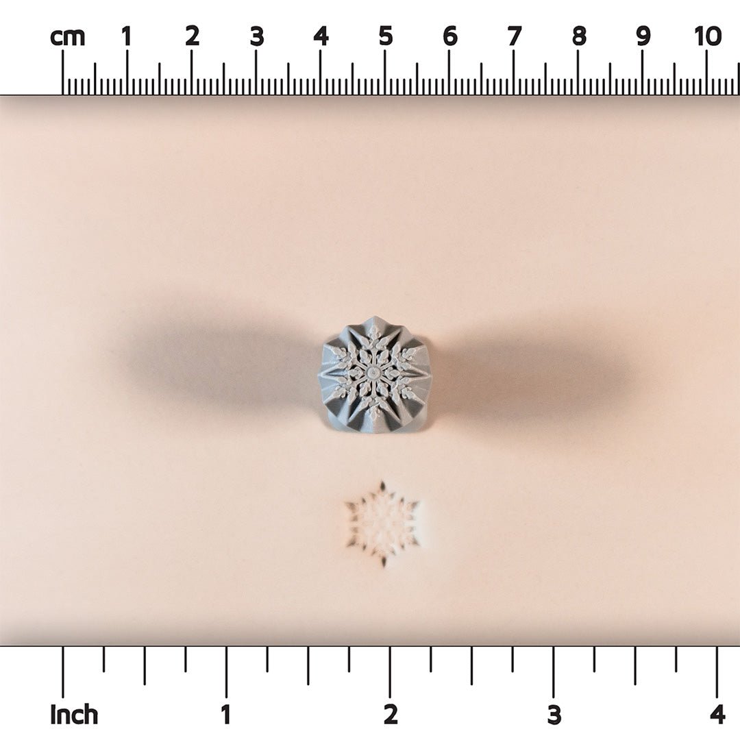 Snowflake Stamps Set of 7 - Six - Sided Snowflakes - Ceramind® Tools