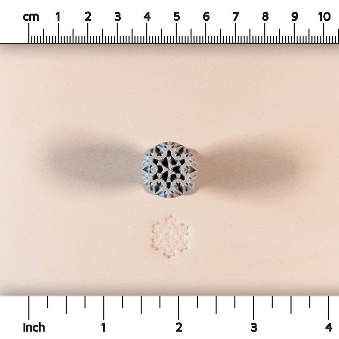 Snowflake Stamps Set of 7 - Six - Sided Snowflakes - Ceramind® Tools