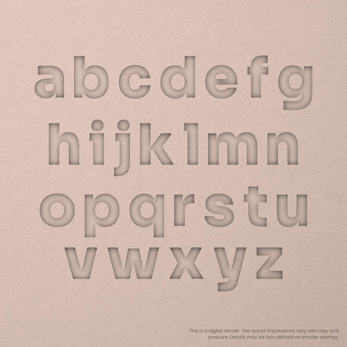 Sora | Font Rail Stamp Sets | Letters, Numbers, and Symbols - Ceramind® Tools