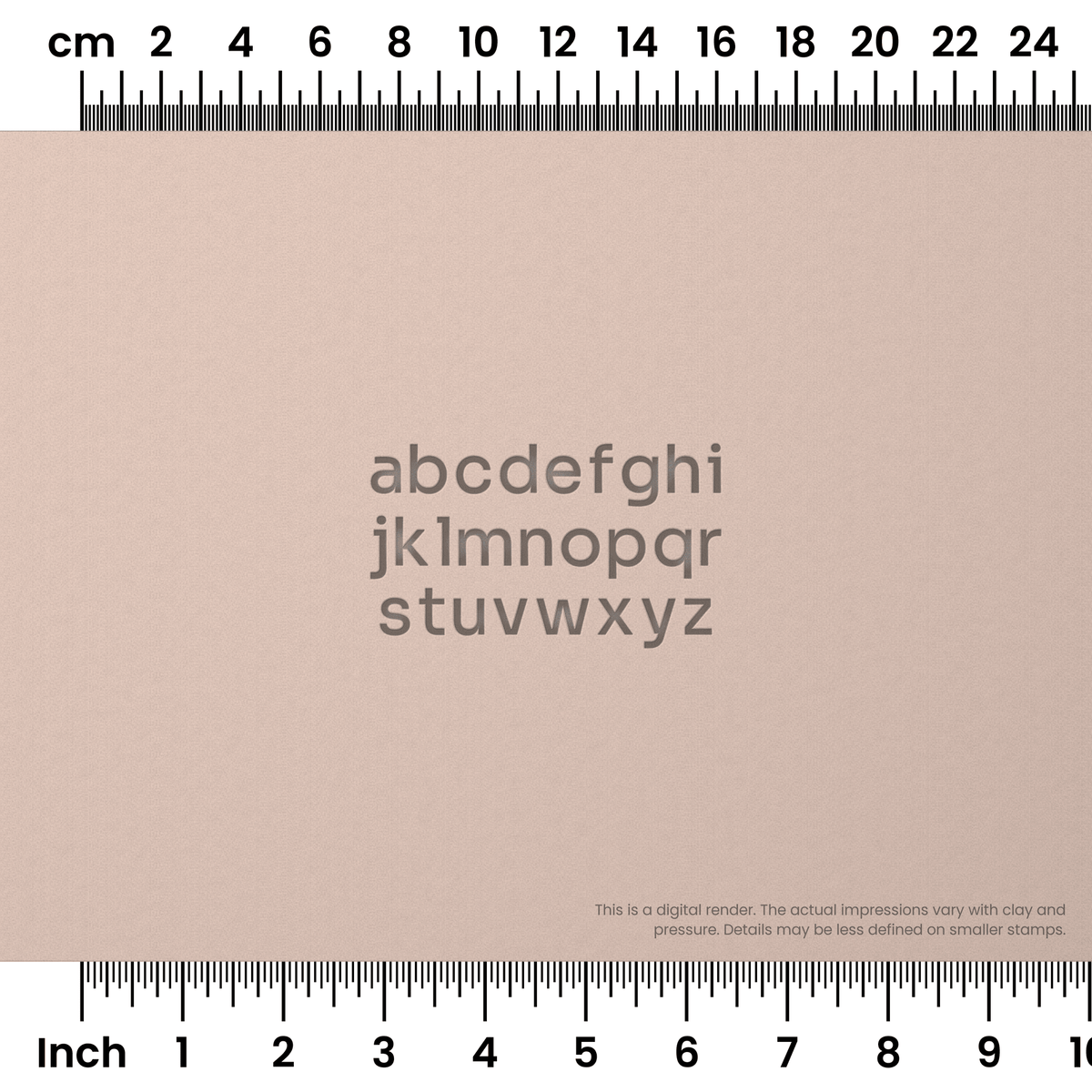 Sora | Lowercase | Alphabet Stamp Sets - Ceramind® Tools