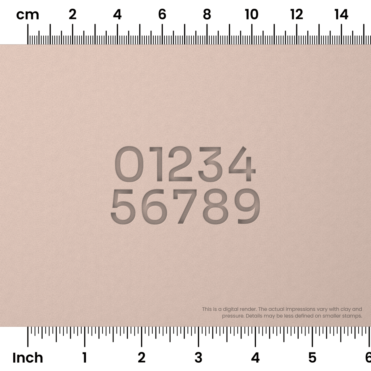 Sora | Number Stamp Sets - Ceramind® Tools