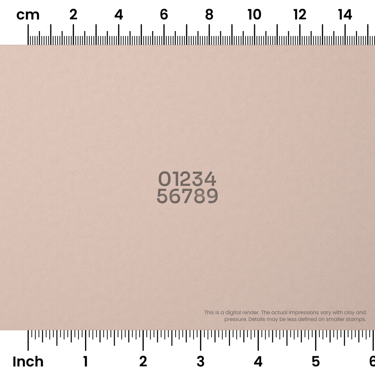 Sora | Number Stamp Sets - Ceramind® Tools