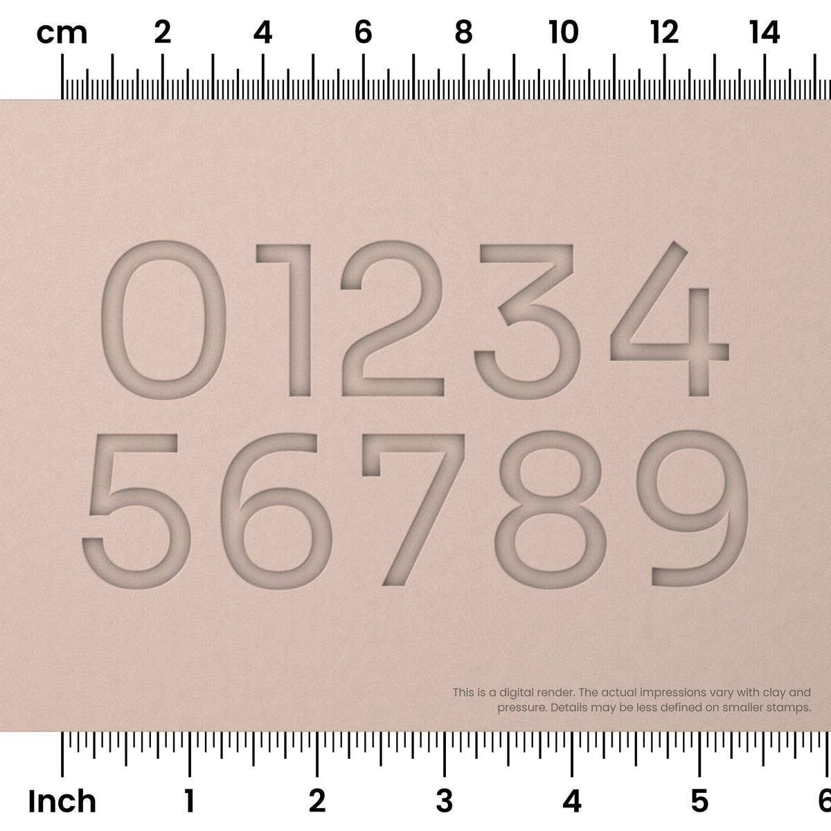 Sora | Number Stamp Sets - Ceramind® Tools