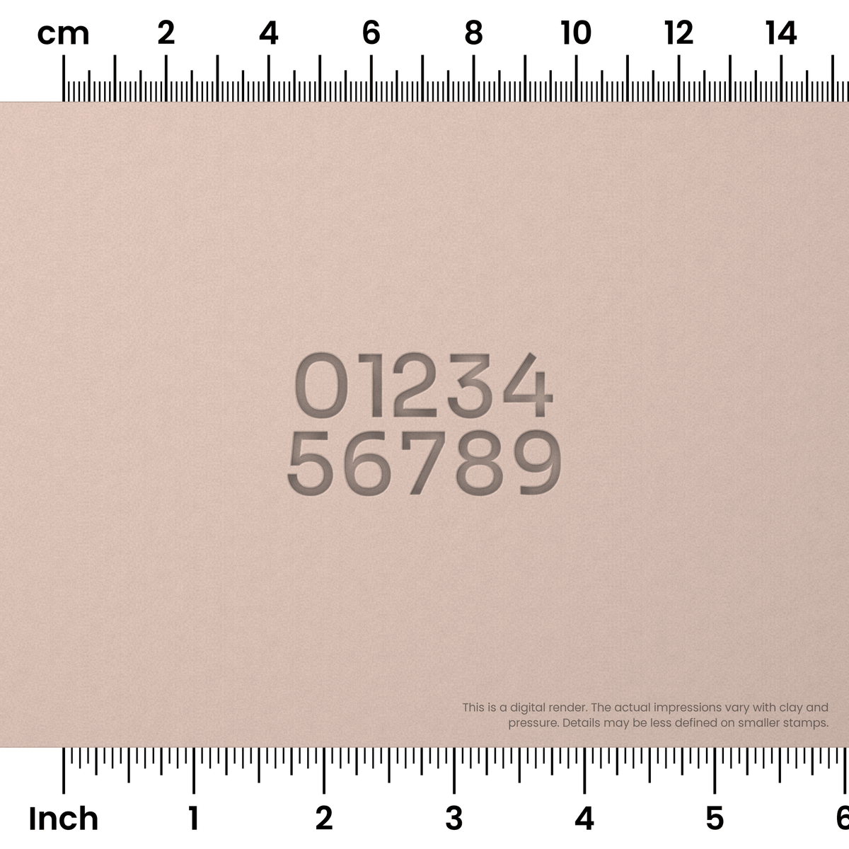 Sora | Number Stamp Sets - Ceramind® Tools