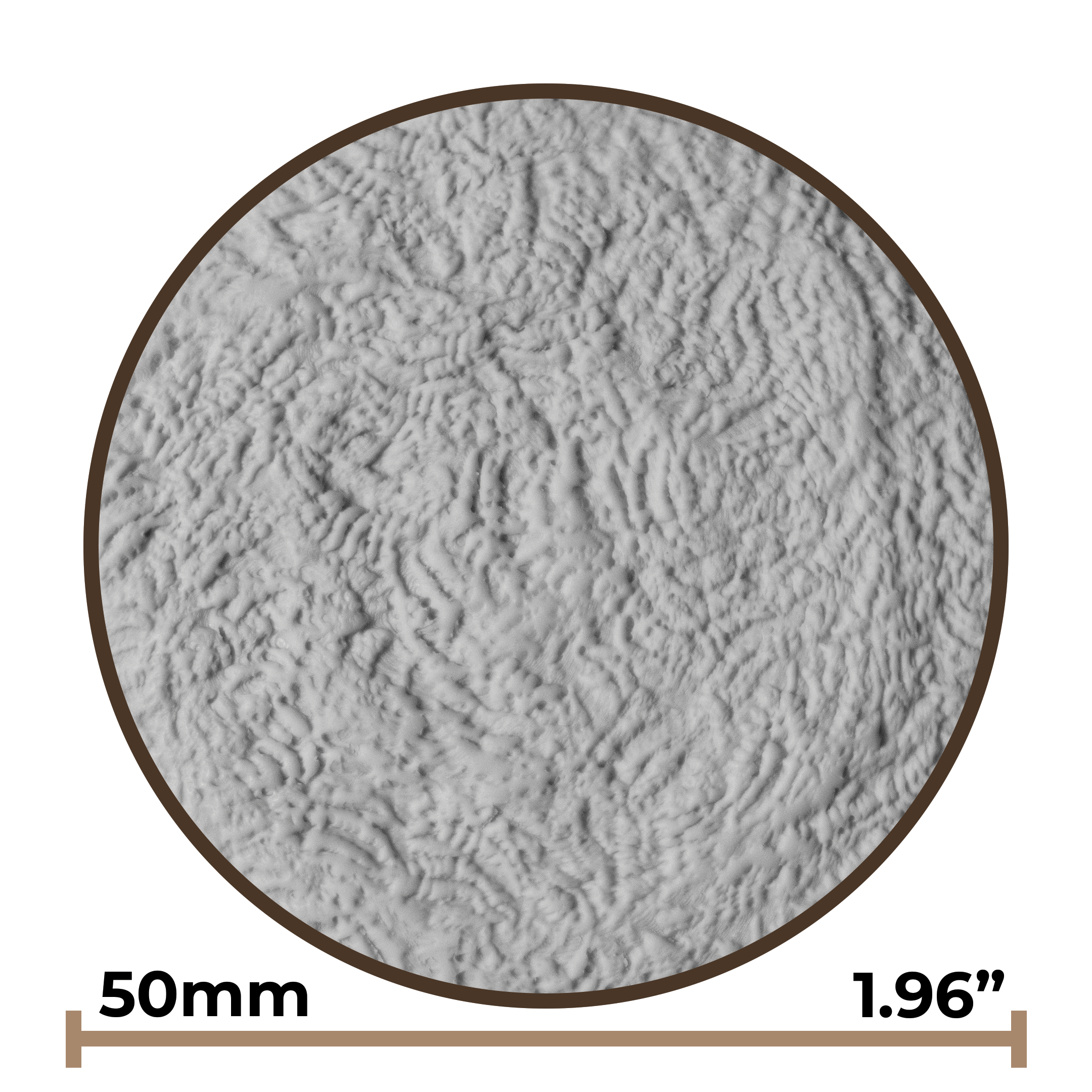 Texture Ball | Ferns Texture - Style 01 - Ceramind® Tools