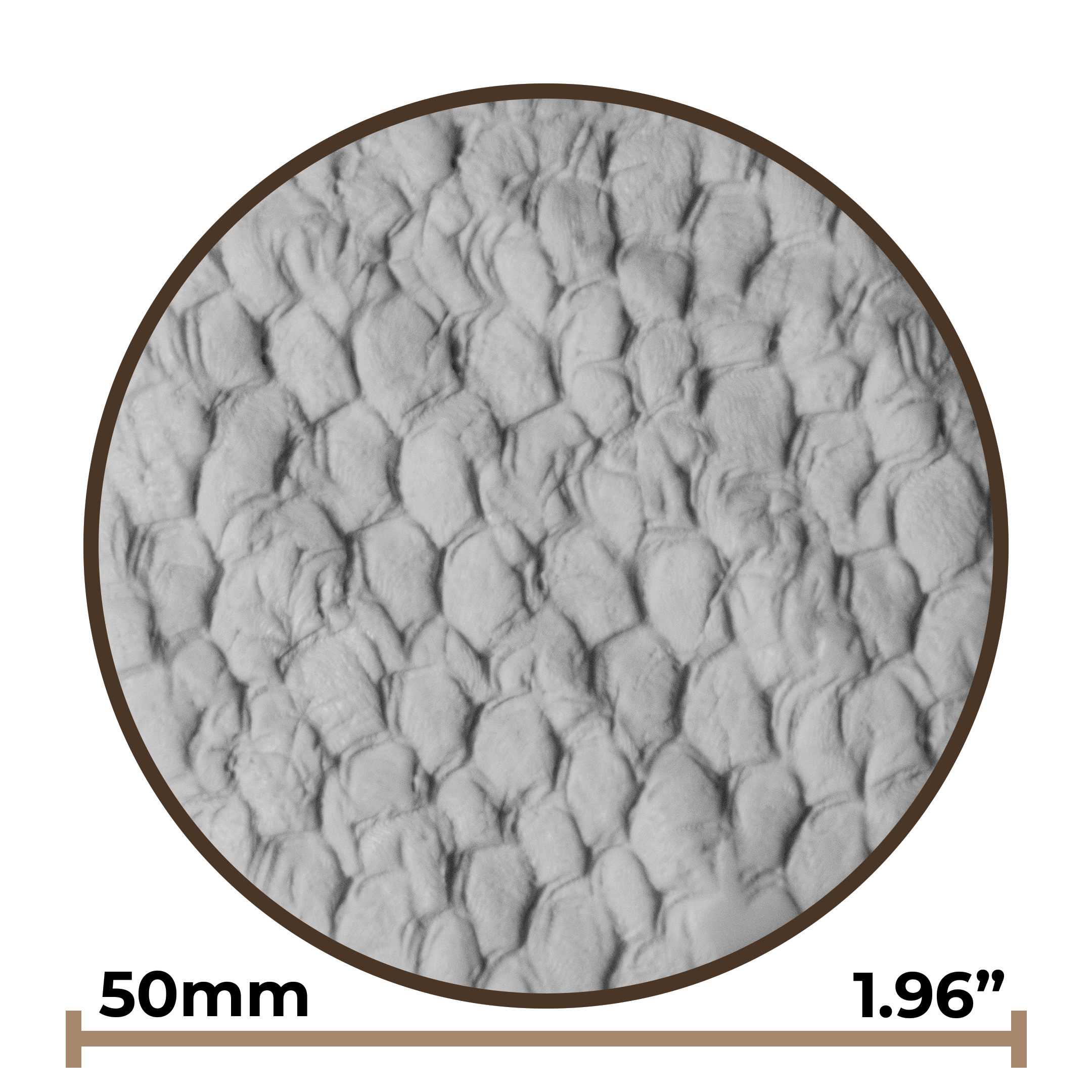 Texture Ball | Scales Texture - Style 01 - Ceramind® Tools