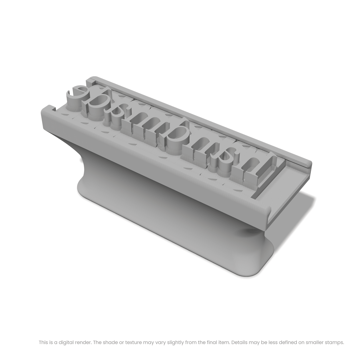 Times New Roman | Font Rail Stamp Sets | Letters, Numbers, and Symbols - Ceramind® Tools