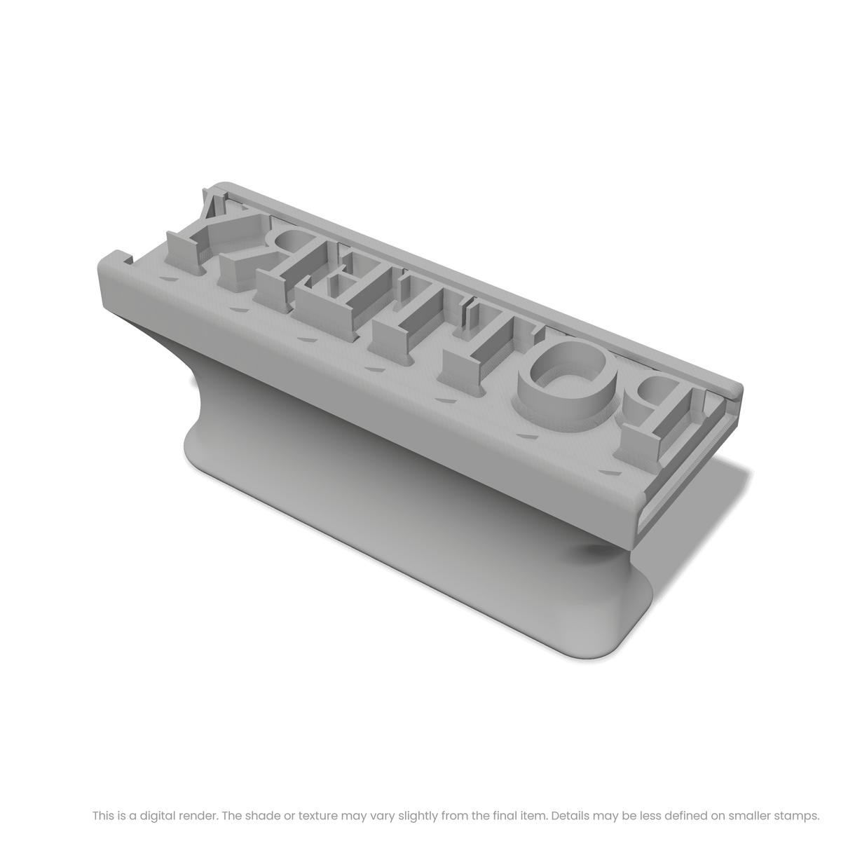 Tinos | Font Rail Stamp Sets | Letters, Numbers, and Symbols - Ceramind® Tools