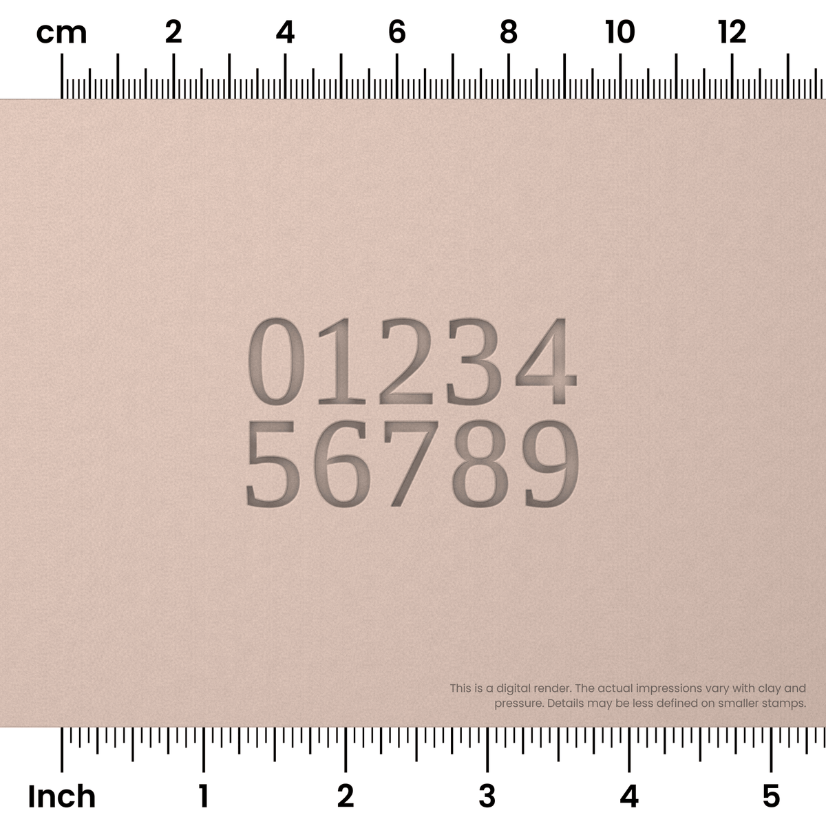 Tinos | Number Stamp Sets - Ceramind® Tools