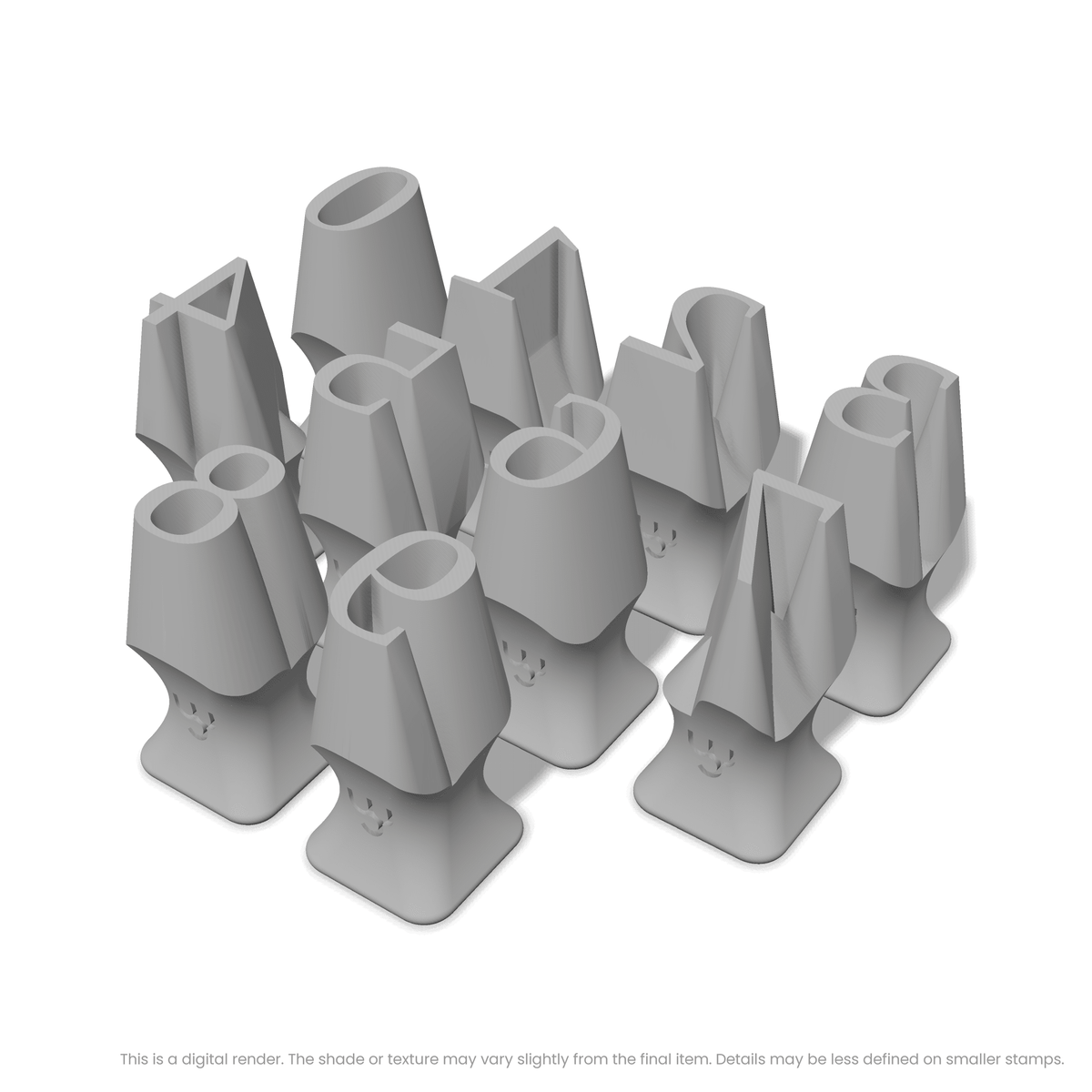 Tinos | Number Stamp Sets - Ceramind® Tools