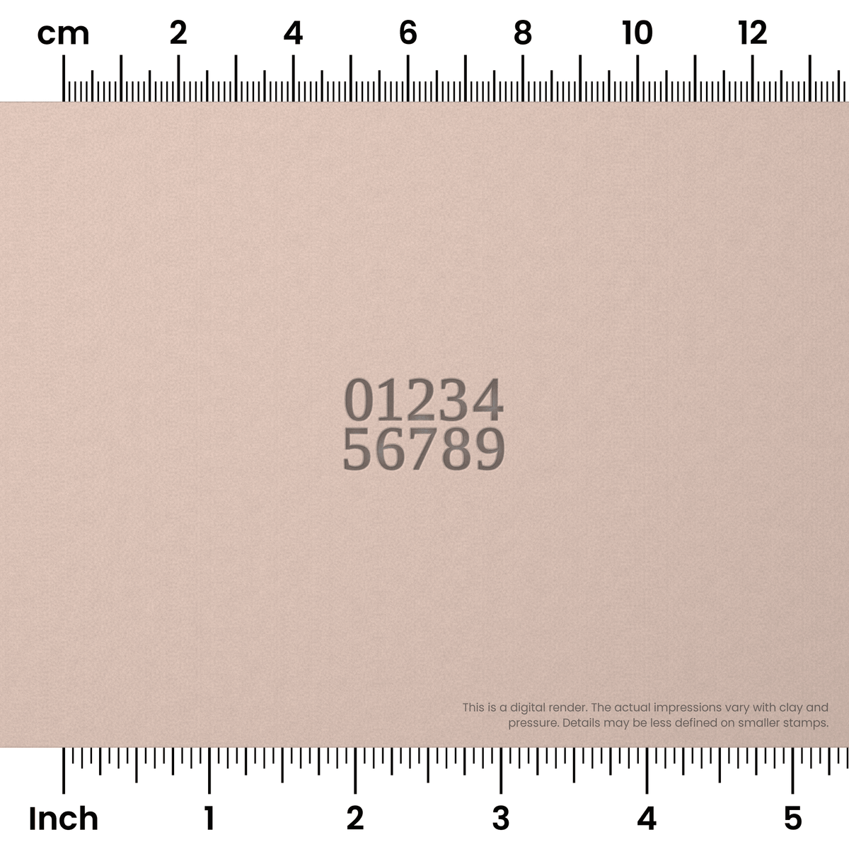 Tinos | Number Stamp Sets - Ceramind® Tools