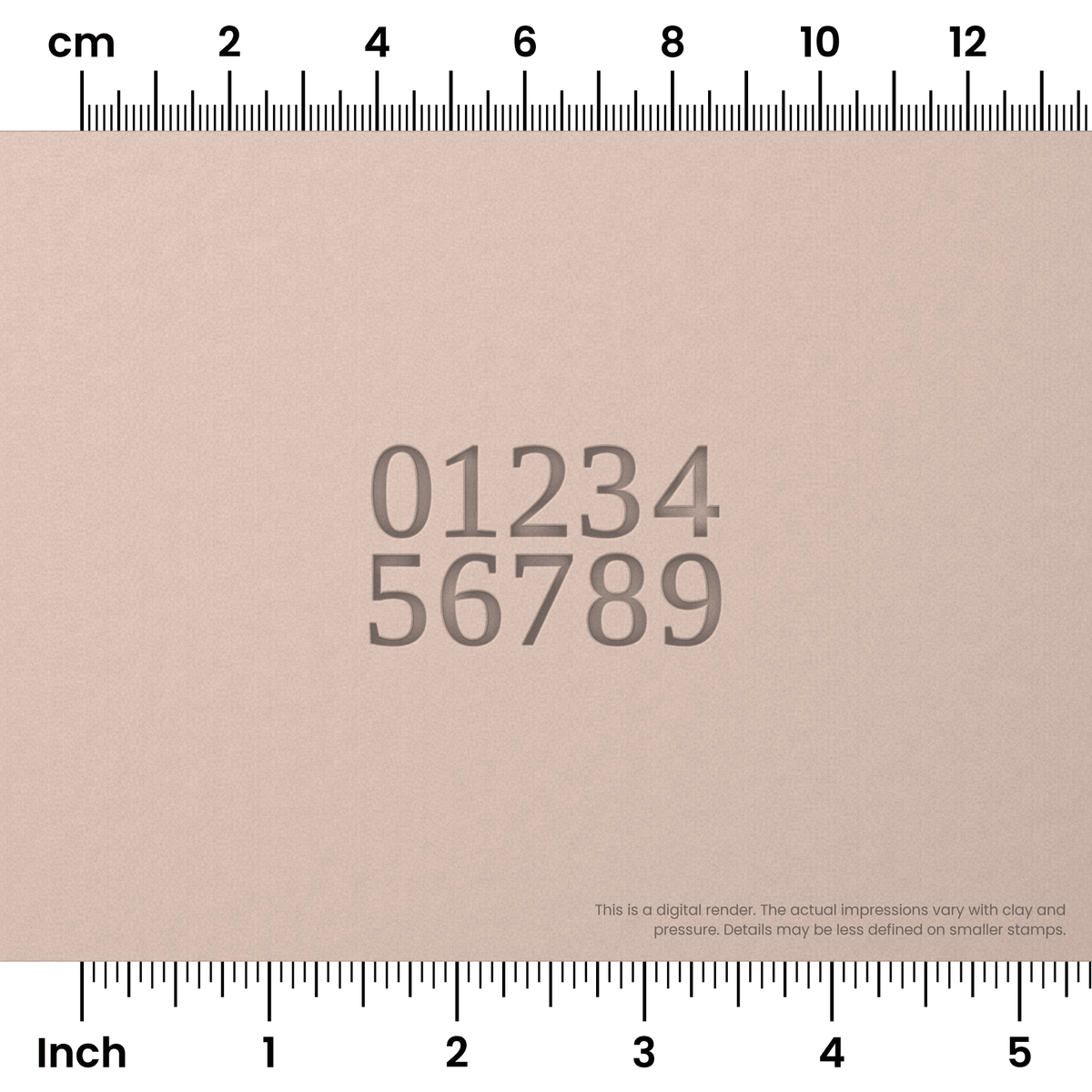 Tinos | Number Stamp Sets - Ceramind® Tools