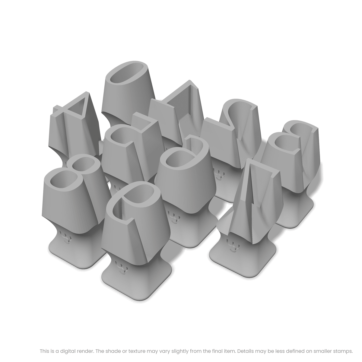 Tinos | Number Stamp Sets - Ceramind® Tools