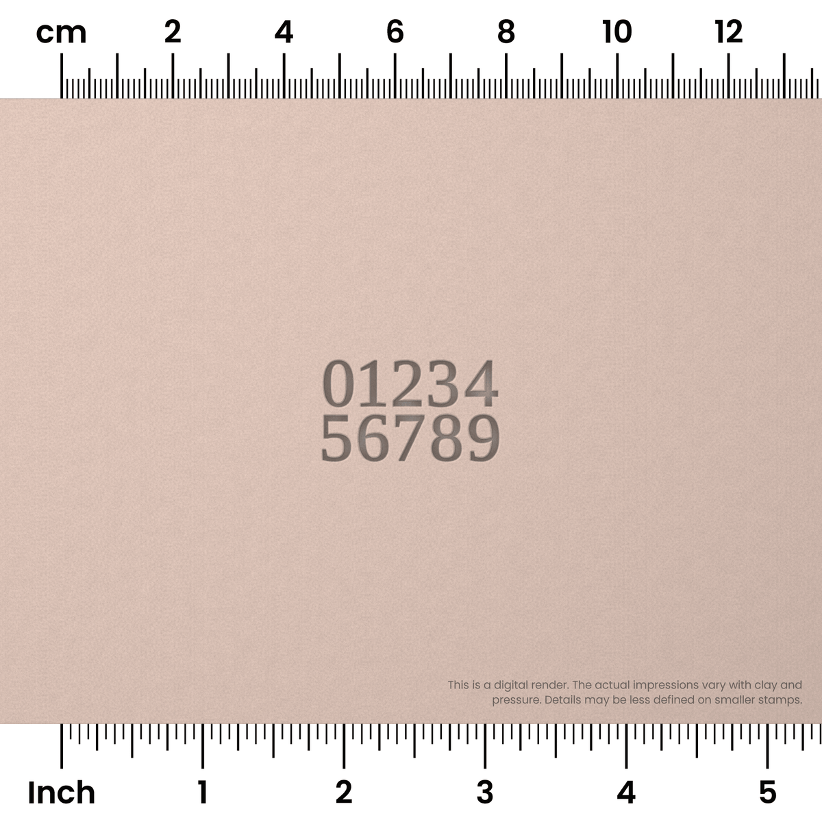 Tinos | Number Stamp Sets - Ceramind® Tools