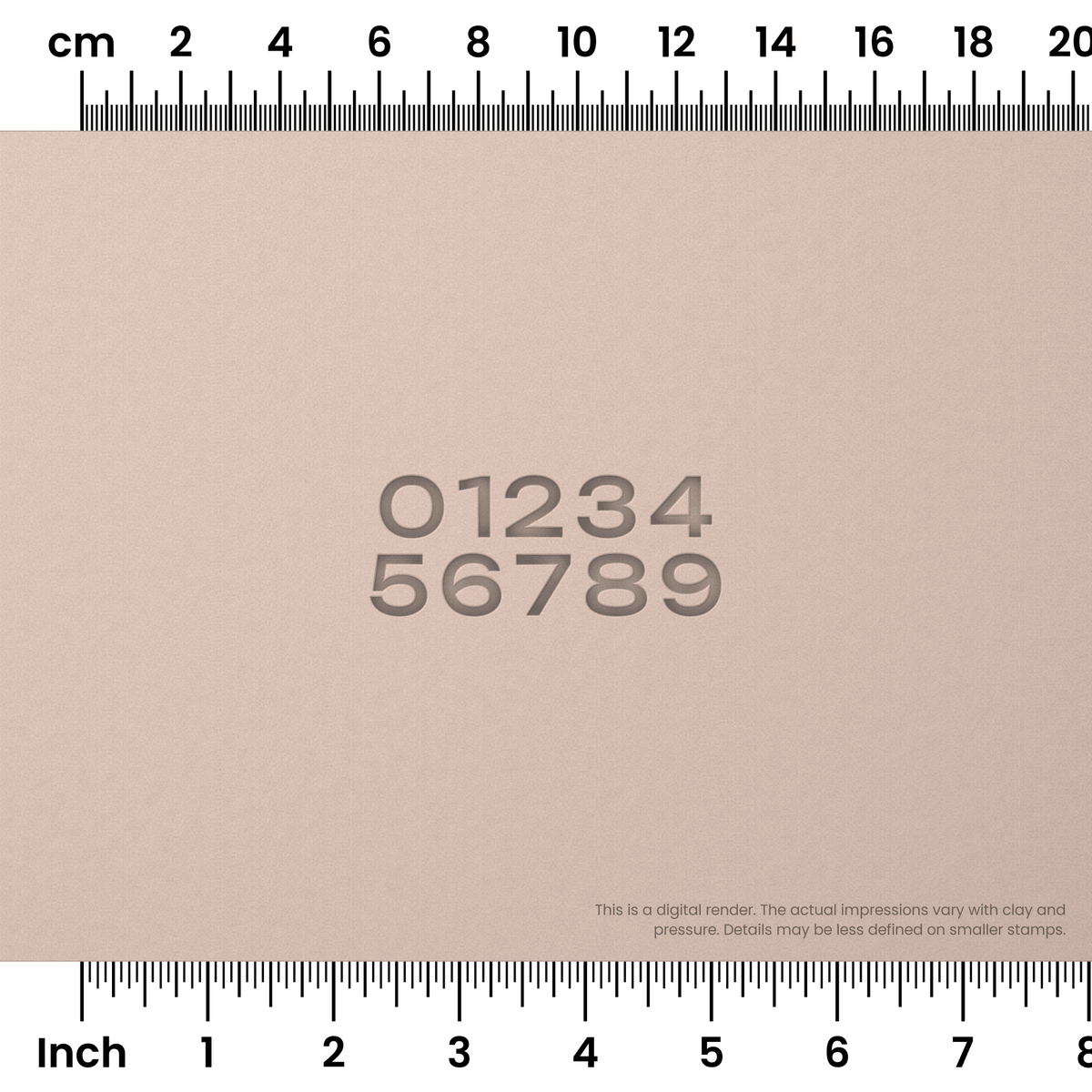 Unbounded | Number Stamp Sets - Ceramind® Tools