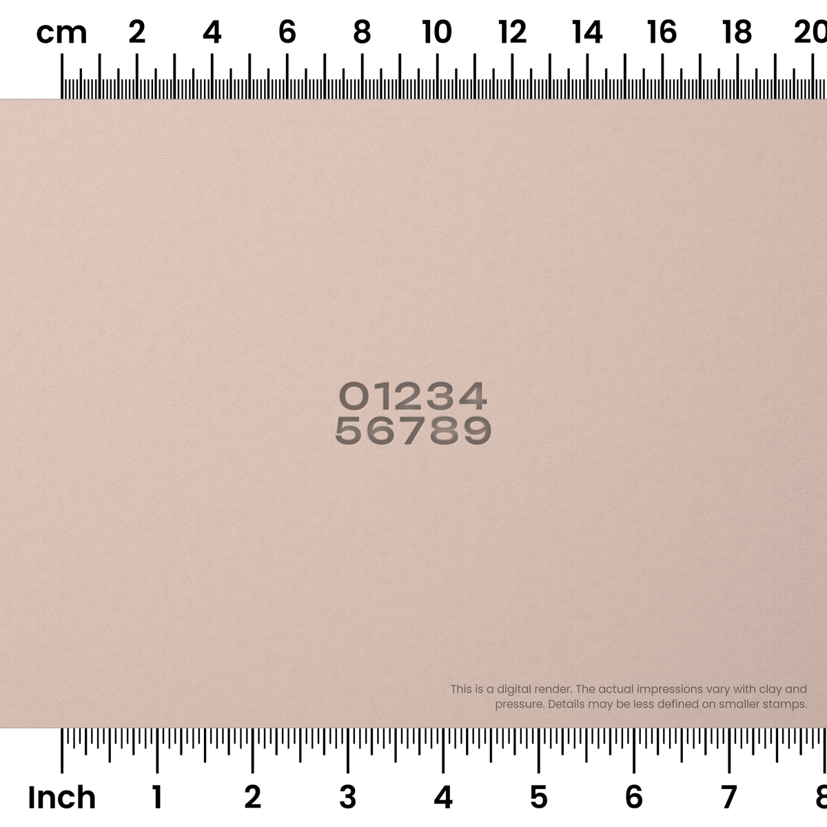 Unbounded | Number Stamp Sets - Ceramind® Tools