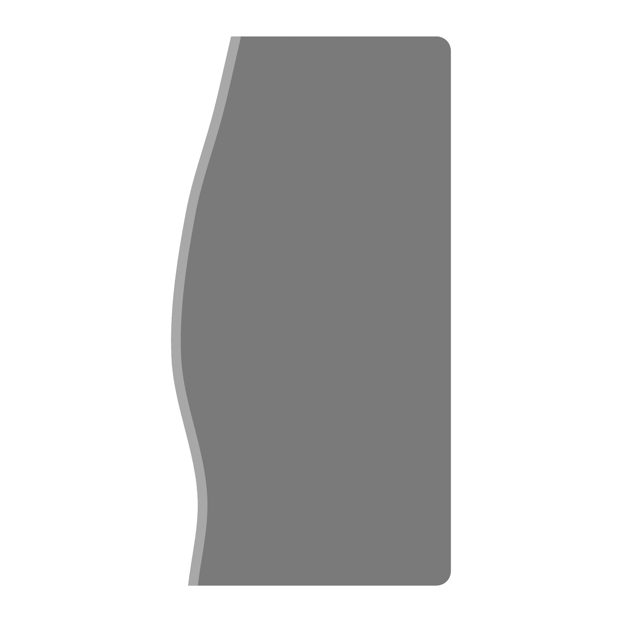 Waisted Flared-Rim Tumbler Rib - Ceramind® Tools