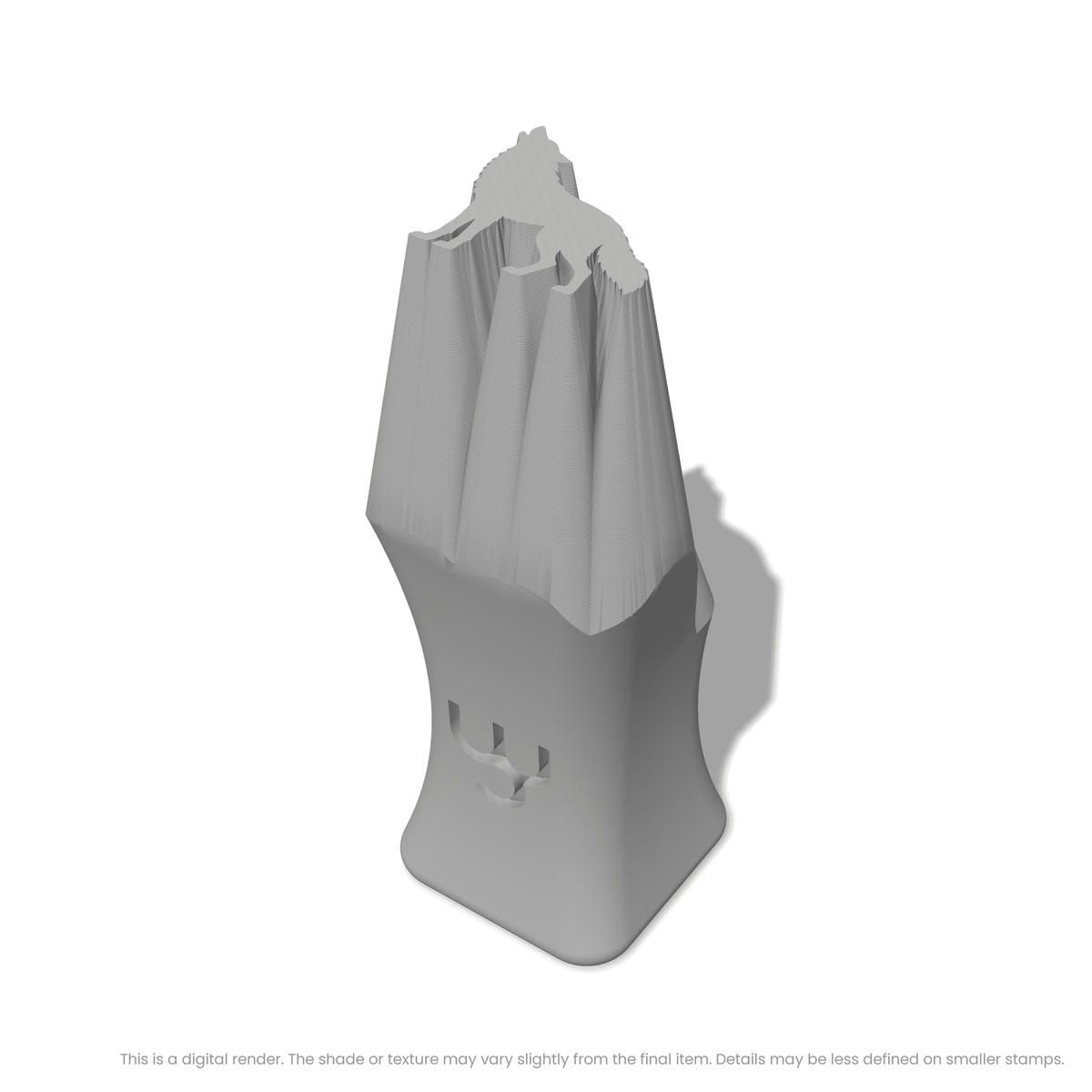 Wolf Howling While Standing Stamps - Ceramind® Tools