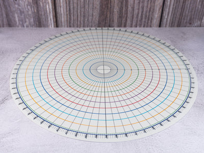 26cm Circle Divider for Pottery – Rotary Clay Trimming Disc - Ceramind® Tools
