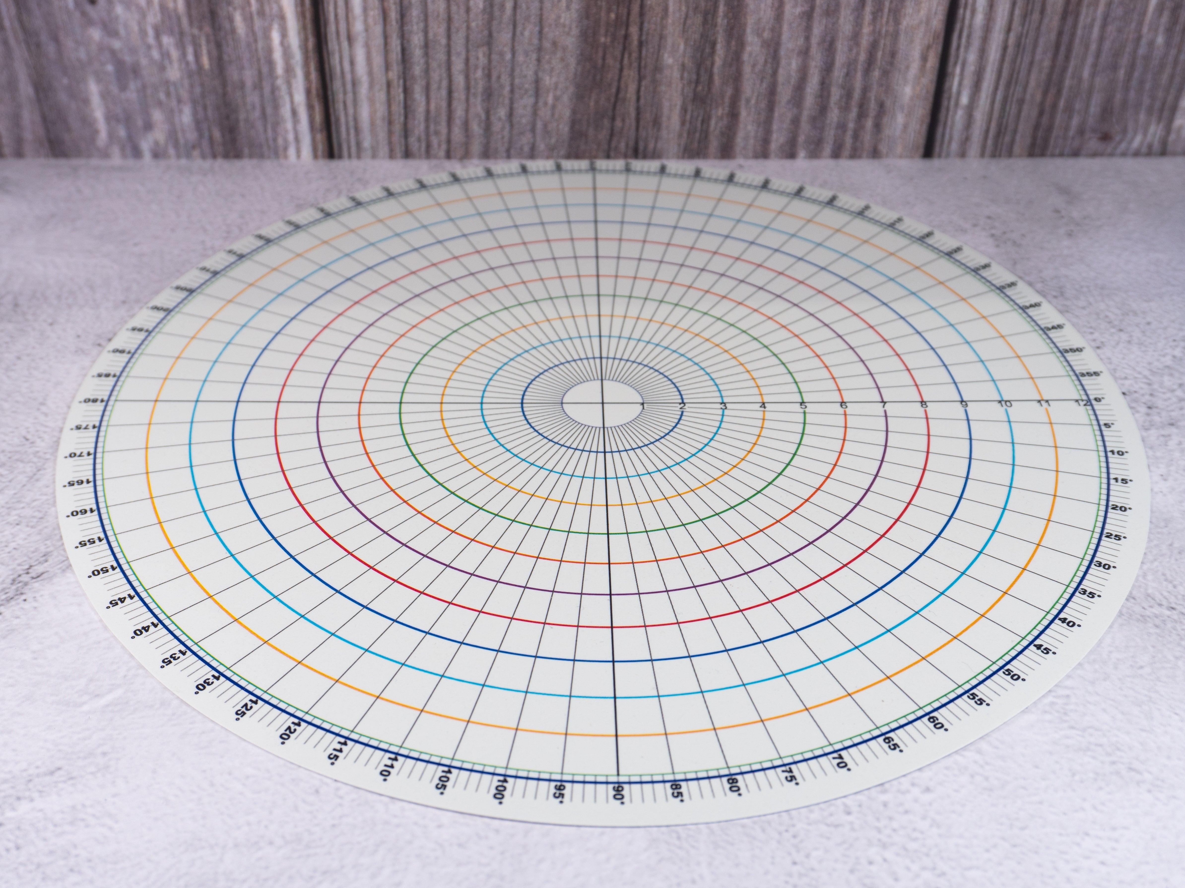 26cm Circle Divider for Pottery – Rotary Clay Trimming Disc - Ceramind® Tools