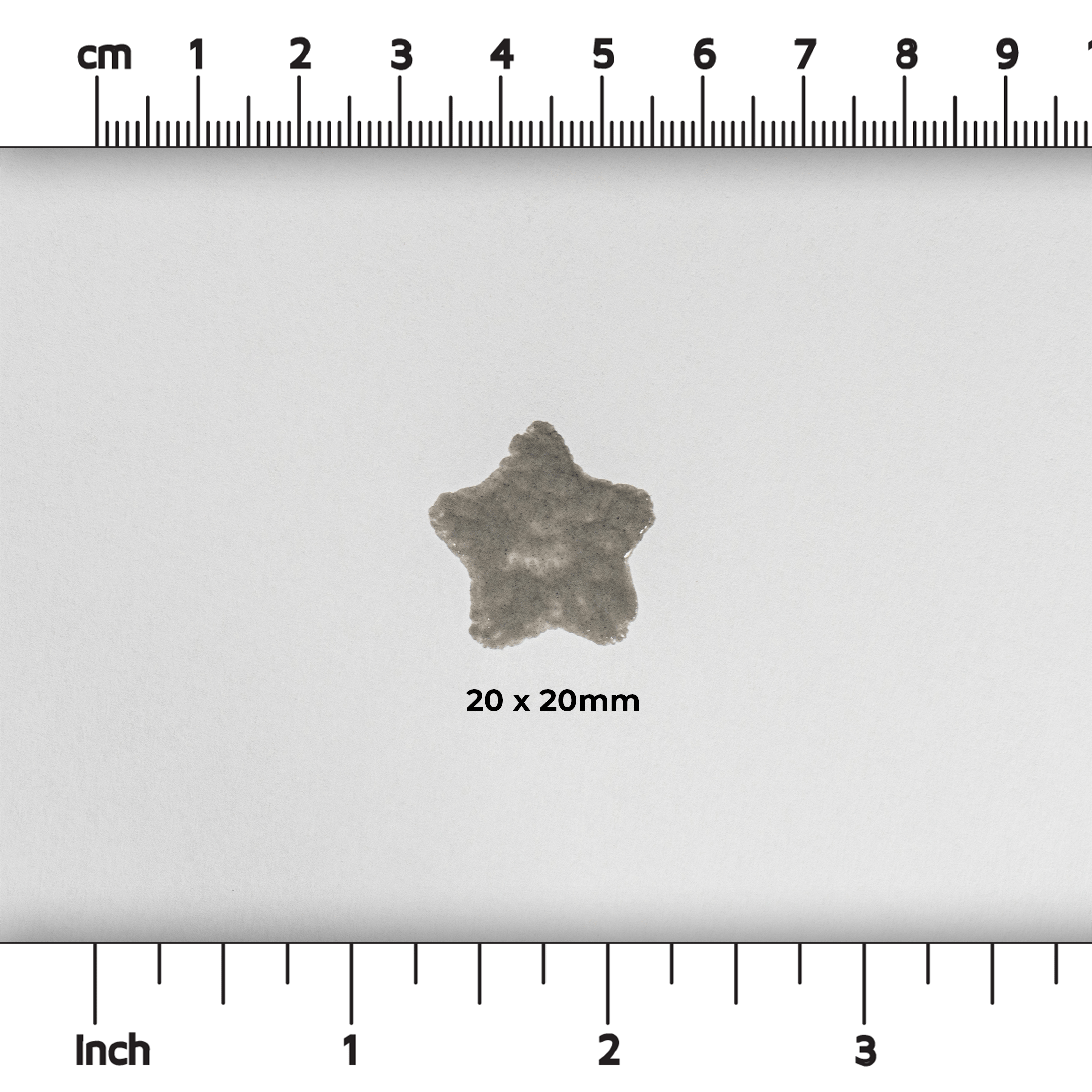 5 - Pointed Star Underglaze Sponge Stamps - Ceramind® Tools