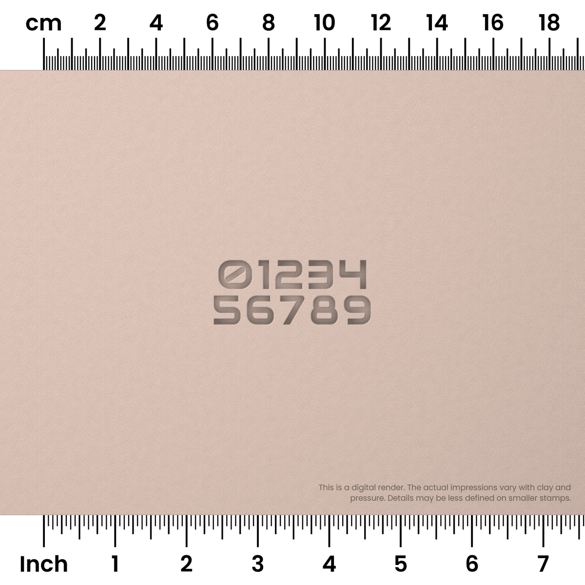 Audiowide | Number Stamp Sets - Ceramind® Tools