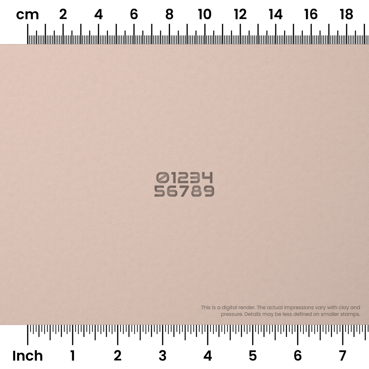 Audiowide | Number Stamp Sets - Ceramind® Tools