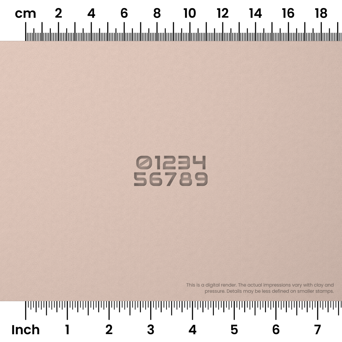 Audiowide | Number Stamp Sets - Ceramind® Tools