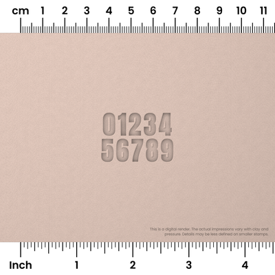 Anton | Number Stamp Sets - Ceramind® Tools