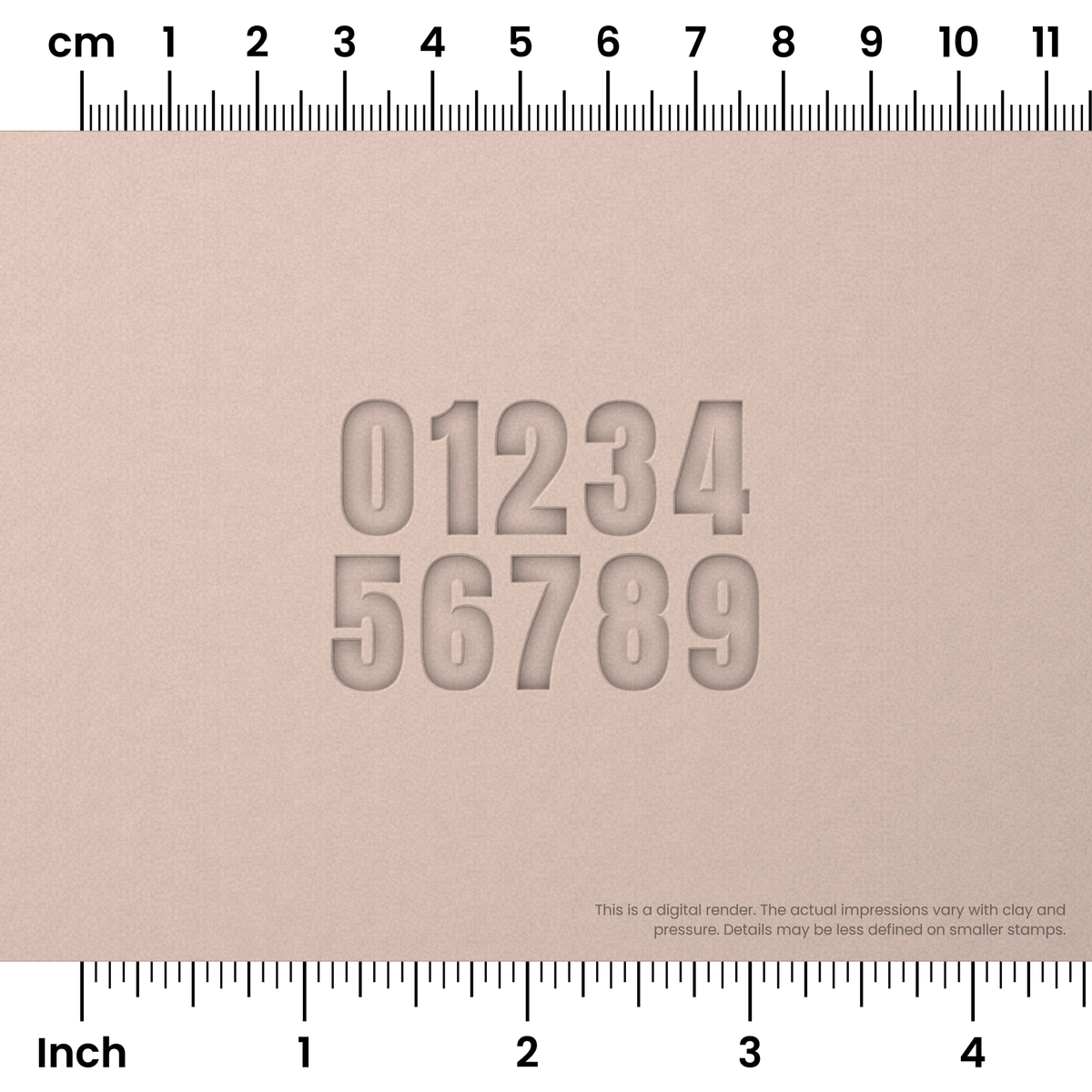 Anton | Number Stamp Sets - Ceramind® Tools